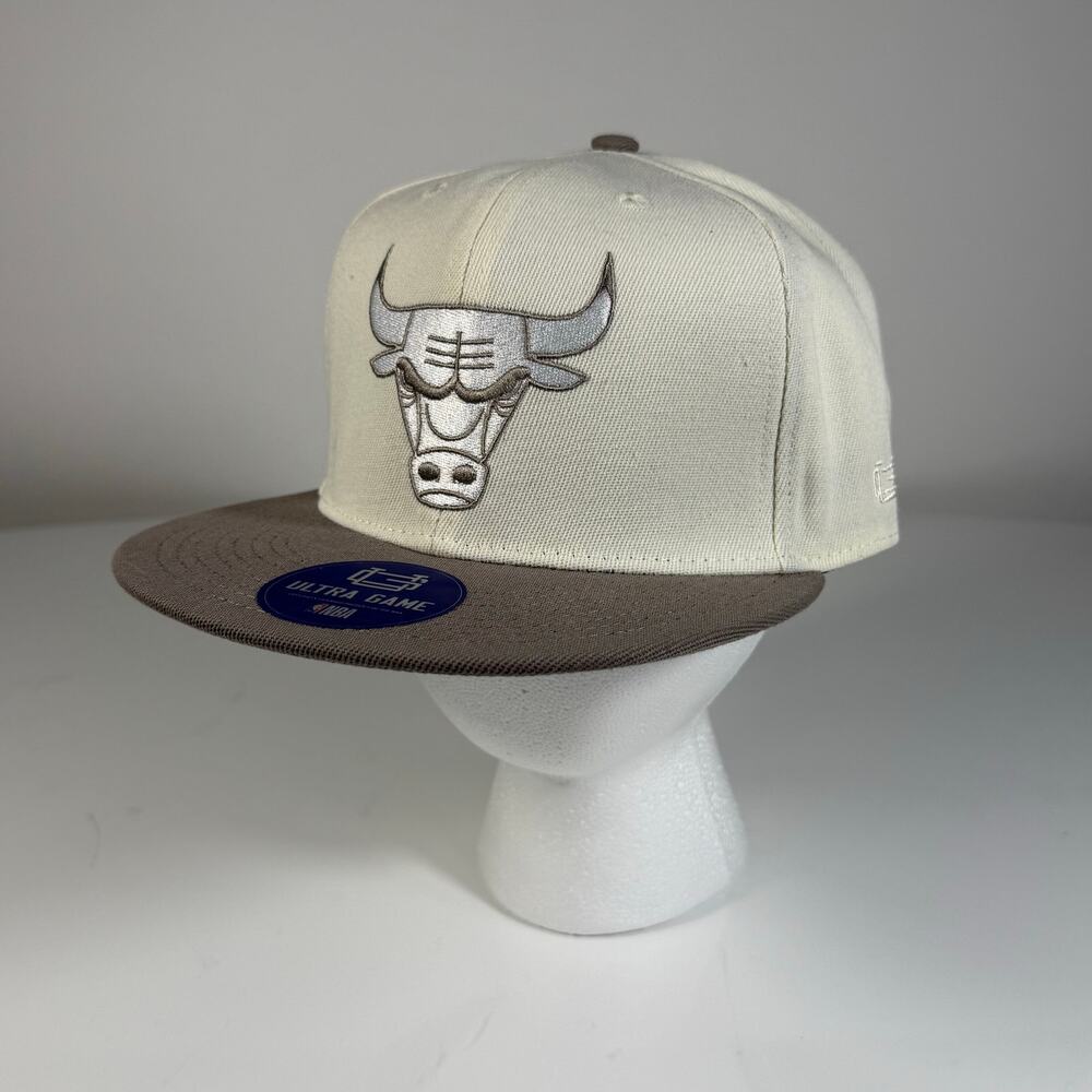 Ultra Game NBA Chicago Bulls Ice Cream Two-Tone‎ Snapback Hat
